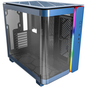 Montech KING 95 Midi-Tower, Tempered Glass, ARGB - Berliner mėlynos spalvos - Image 2