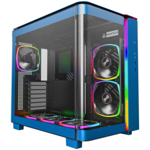 Montech KING 95 PRO Midi-Tower, Tempered Glass, ARGB - Berliner mėlynos spalvos