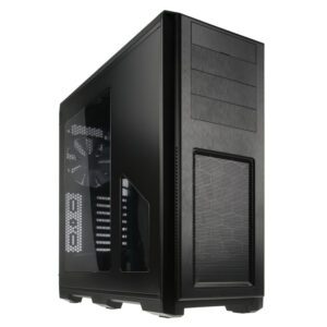 PHANTEKS Enthoo Pro Mid Tower, Tempered Glass - juodos spalvos