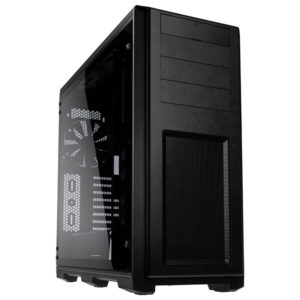 PHANTEKS Enthoo Pro Mid Tower, Tempered Glass - juodos spalvos