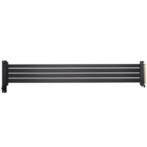 PHANTEKS PCI-E 4.0 x16 riser ribbon cable, 90 degrees, 60 cm - juodos spalvos - Image 2