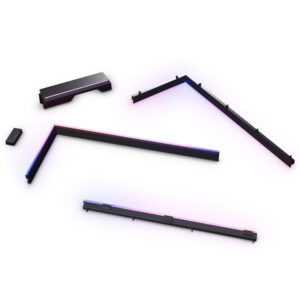 Phanteks NV5 Premium DRGB Kit + Power Hub, 3x for outer frame, 1x motherboard cable cover - juodos spalvos