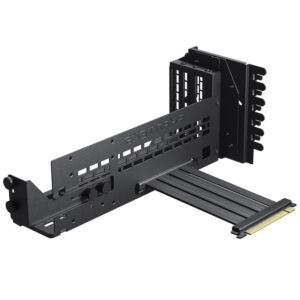 Phanteks Premium Vertical GPU Bracket + PCIe 4.0 x16 Riser Cable, DRGB - 220 mm, black - Image 2
