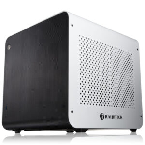 Raijintek METIS EVO AL Mini-ITX kompiuterio korpusas - baltos spalvos