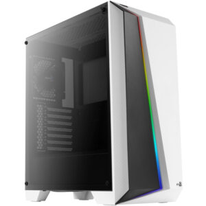 Aerocool Cylon Pro Tempered Glass Midi-Tower - baltos spalvos