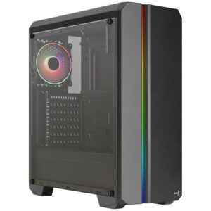 Aerocool Genesis ARGB V2 Midi-Tower - juodos spalvos