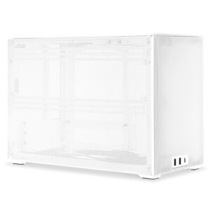 Ssupd Meshroom D Mini-ITX kompiuterio korpusas - baltos spalvos