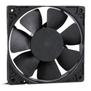 Alphacool Core PWM-korpuso ventiliatorius 4.000 U/min - 120 mm - juodos spalvos
