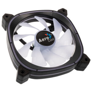 Aerocool Astro 12F ARGB LED korpuso ventiliatorius - 120mm - Image 2