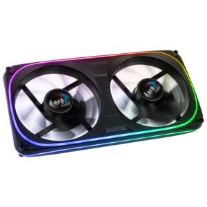 Aerocool Astro 24 Dual ARGB LED korpuso ventiliatorius - 240mm