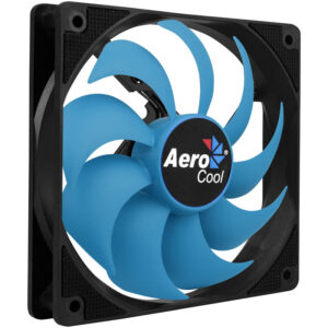 Aerocool Motion 12 Plus korpuso ventiliatorius, 120 mm - juodos spalvos/blau