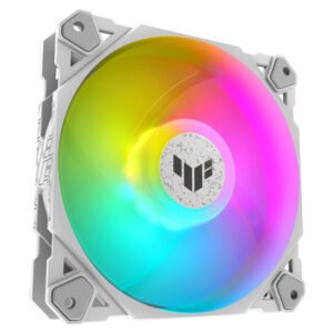 ASUS TUF Gaming TF120 ARGB korpuso ventiliatorius - 120 mm, baltos spalvos