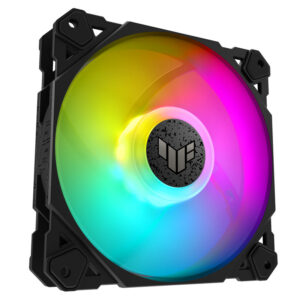 ASUS TUF Gaming TF120 ARGB korpuso ventiliatorius - 120 mm, juodos spalvos