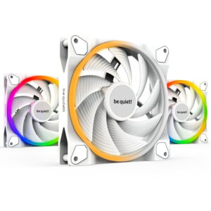 be quiet! Light Wings ARGB PWM korpuso ventiliatorius, Triple Pack - 140mm, baltos spalvos, High Speed