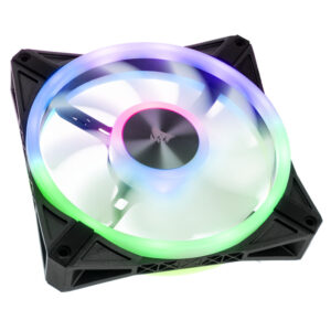 Corsair iCUE QL140 RGB PWM korpuso ventiliatorius - 140mm, juodos spalvos