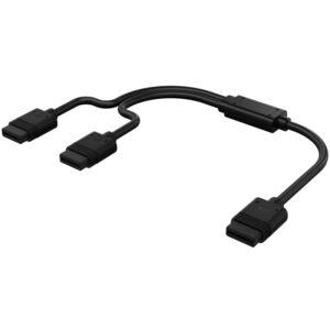 Corsair iCUE LINK Y-Cable Connector straight - black, 60 cm - Image 2