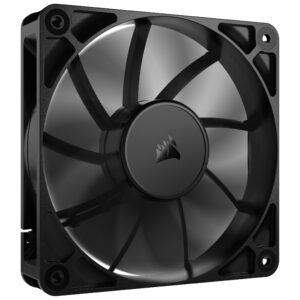 Corsair RS Series 120, PWM korpuso ventiliatorius - 120mm, juodos spalvos
