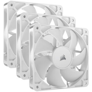 Corsair RS Series 120, PWM korpuso ventiliatorius 3er Pack - 120mm, baltos spalvos