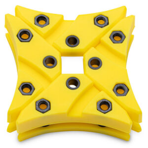 EK Water Blocks EK-Vardar X3M Damper - 4-Pack, geltonos spalvos - Image 2