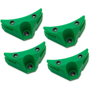 EK Water Blocks EK-Vardar X3M Damper - 4-Pack, žalios palvos