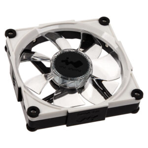 InWin Aurora RGB-LED korpuso ventiliatorius, 120mm, 3er Set - juodos spalvos/baltos spalvos - Image 2