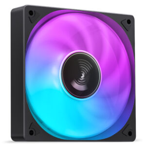 Jonsbo SL-120C RGB korpuso ventiliatorius, 3-Pin, 120mm - juodos spalvos
