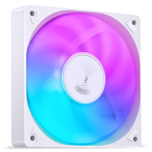 Jonsbo SL-120C RGB korpuso ventiliatorius, 3-Pin, 120mm - baltos spalvos