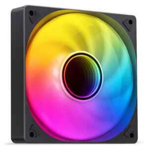 Jonsbo SL-120 PWM korpuso ventiliatorius, ARGB - 120mm, juodos spalvos