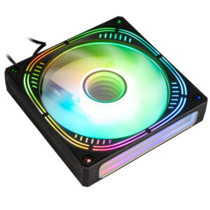 Kolink Umbra Void Pro ARGB PWM korpuso ventiliatorius - 120mm, juodos spalvos