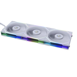 Lian Li UNI FAN TL Series korpuso ventiliatorius, 3er-Pack su valdikliu- 120mm, baltos spalvos
