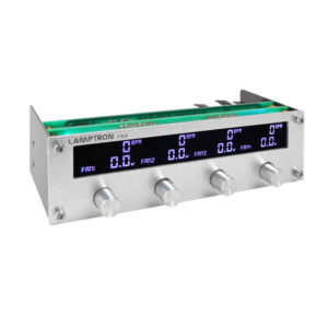 Lamptron FC6 Fan Controller 5,25" - sidabro spalvos