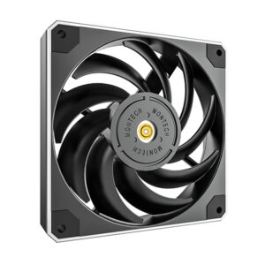 Montech Metal120 PWM korpuso ventiliatorius - 120 mm, juodos spalvos