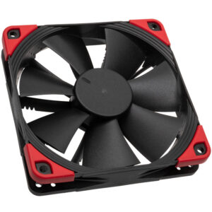 Noctua NF-F12 PWM chromax.juodos spalvos.swap korpuso ventiliatorius - 120mm