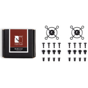 Noctua NA-FG1-4 Sx2 Fan Guard, 40 mm - juodos spalvos