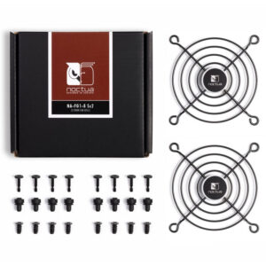 Noctua NA-FG1-8 Sx2 Fan Guard, 80 mm - juodos spalvos