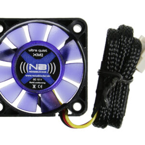 Noiseblocker juodos spalvosSilent korpuso ventiliatoriusXM-2 - 40mm - Image 2