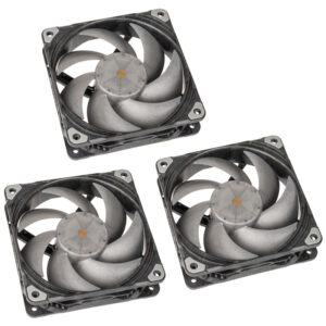 PHANTEKS T30 PWM 120mm Fan, Triple-Pack - black