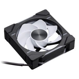 PHANTEKS D30 PWM Reverse Airflow D-RGB fan - 120mm, juodos spalvos - Image 2