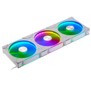 Phanteks D30 PWM Regular Airflow, D-RGB korpuso ventiliatorius, 3-pack - 140mm, baltos spalvos