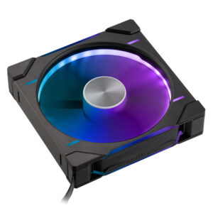 Phanteks D30 PWM Reverse Airflow, D-RGB korpuso ventiliatorius- 140mm, juodos spalvos