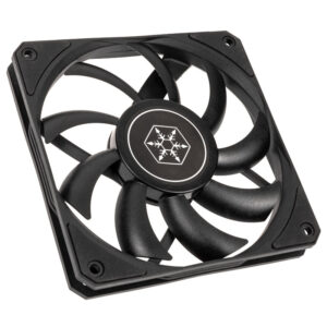 SilverStone SST-AS120B, korpuso ventiliatorius - 120mm - Image 1