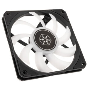 SilverStone SST-AS120B-ARGB, RGB korpuso ventiliatorius - 120mm - Image 2