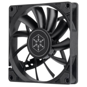 SilverStone Air Slimmer SST-AS90B Slim-korpuso ventiliatorius - 92mm, juodos spalvos - Image 2