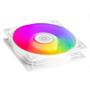 SilverStone VISTA Performance PWM korpuso ventiliatorius, ARGB - 120mm, baltos spalvos