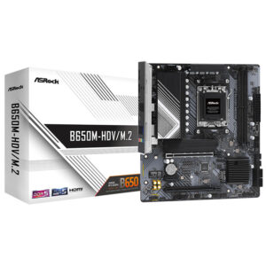 ASRock B650M-HDV/M.2, AMD B650 pagrindinė plokštė - Sockel AM5, DDR5 - Image 1