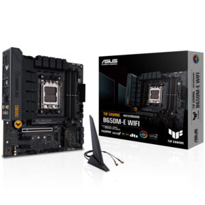 ASUS TUF Gaming B650M-E WIFI, AMD B650 motherboard, Socket AM5, DDR5