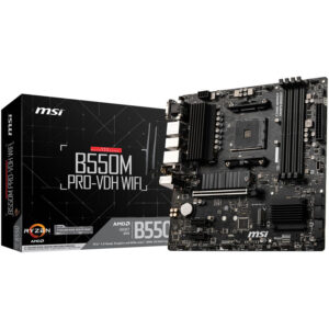 MSI B550M Pro-VDH WiFi, AMD B550 pagrindinė plokštė - Sockel AM4