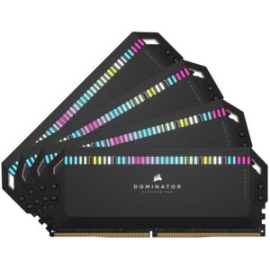 Corsair Dominator Platinum RGB, DDR5-6400, Intel XMP 3.0, CL32 - 64GB Quad-Kit, juodos spalvos - Image 2