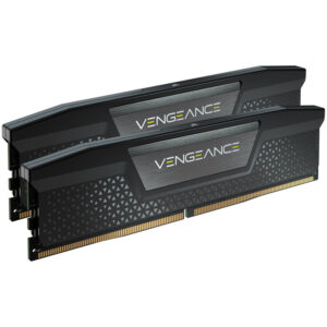 Corsair Vengeance, DDR5-7000, Intel XMP 3.0, CL40 - 48 GB Dual-Kit, juodos spalvos - Image 1