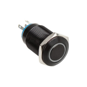 DimasTech Vandalism switch/button 16mm - Blackline - yellow